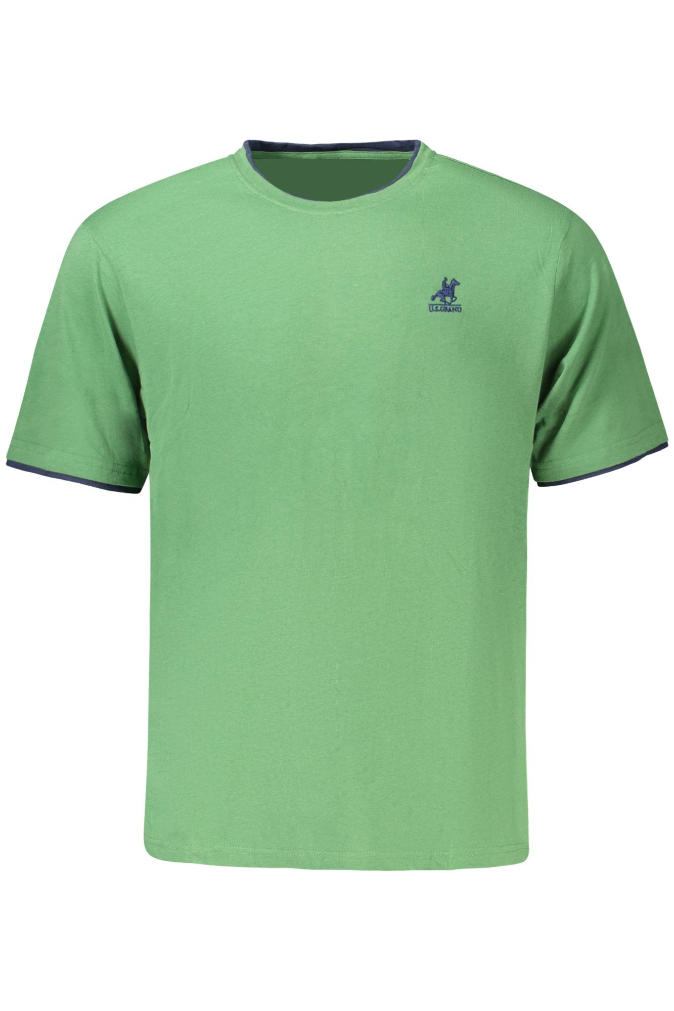 US GRAND MEN'S SHORT-SLEEVED GREEN T-SHIRT