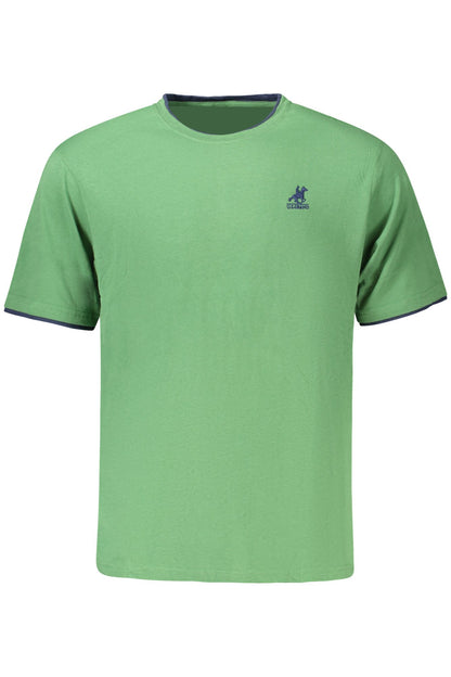US GRAND MEN'S SHORT-SLEEVED GREEN T-SHIRT