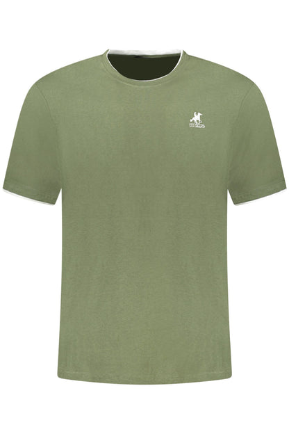 US GRAND MEN'S SHORT-SLEEVED GREEN T-SHIRT