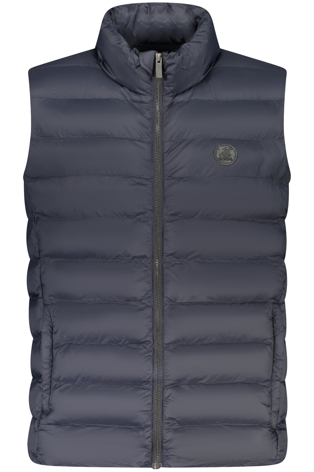 US GRAND MEN'S BLUE SLEEVELESS JACKET