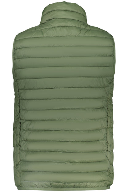 US GRAND MEN'S GREEN SLEEVELESS JACKET