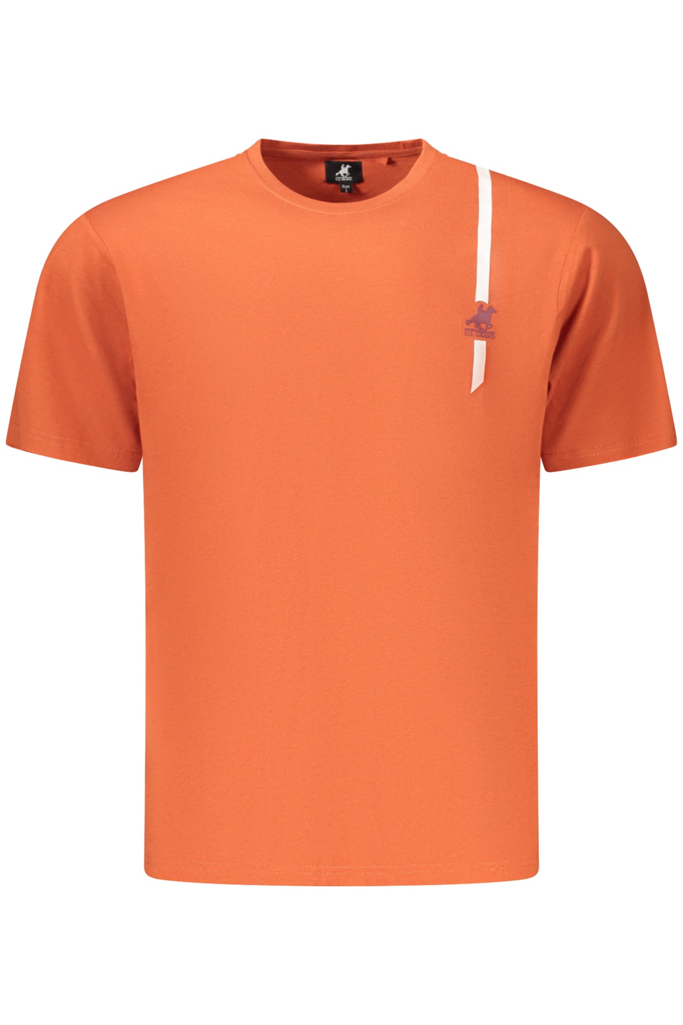 US GRAND MEN'S SHORT-SLEEVE T-SHIRT ORANGE