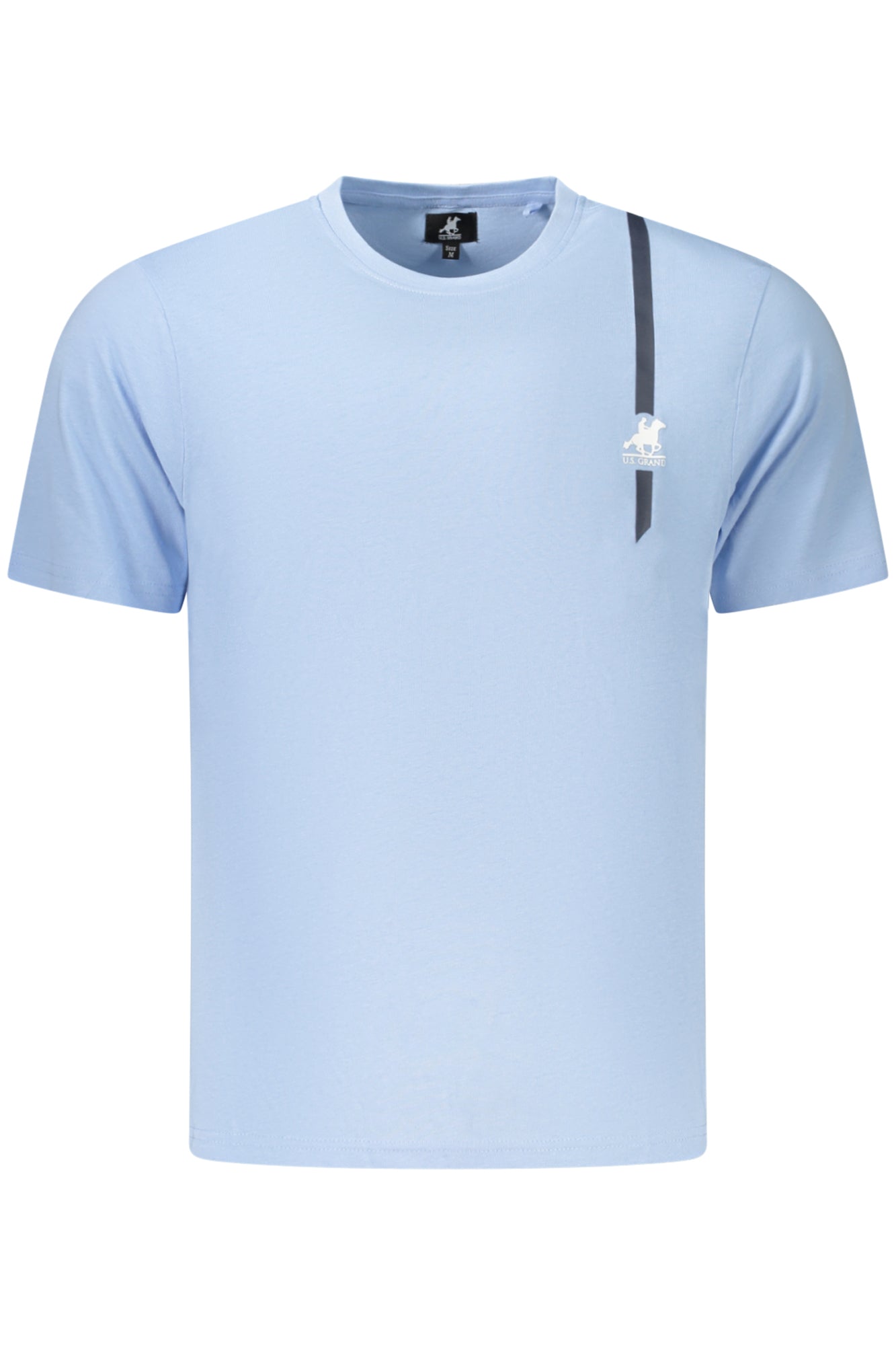 US GRAND MEN'S SHORT-SLEEVE T-SHIRT, BLUE