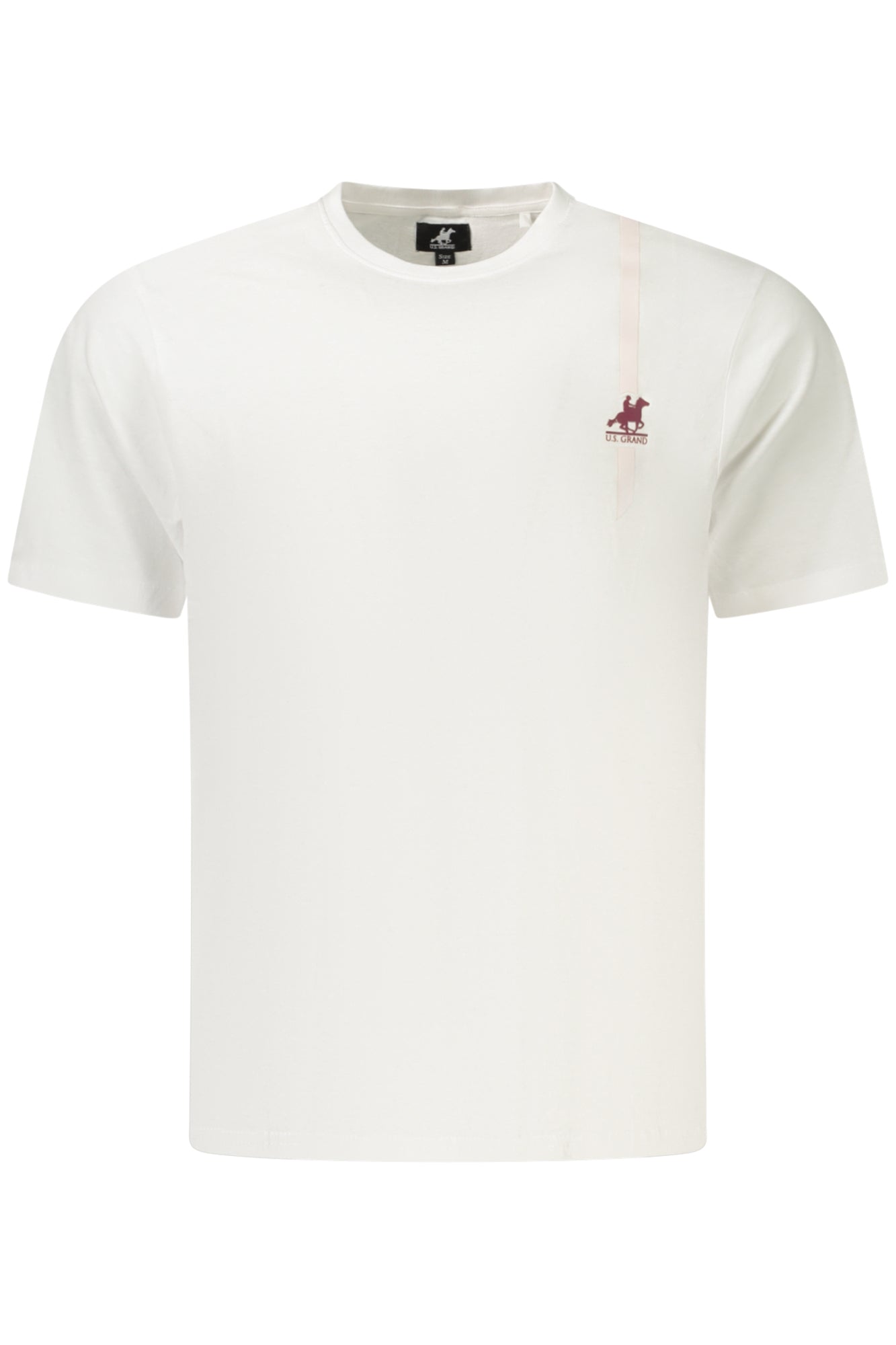 US GRAND MEN'S SHORT-SLEEVE T-SHIRT WHITE