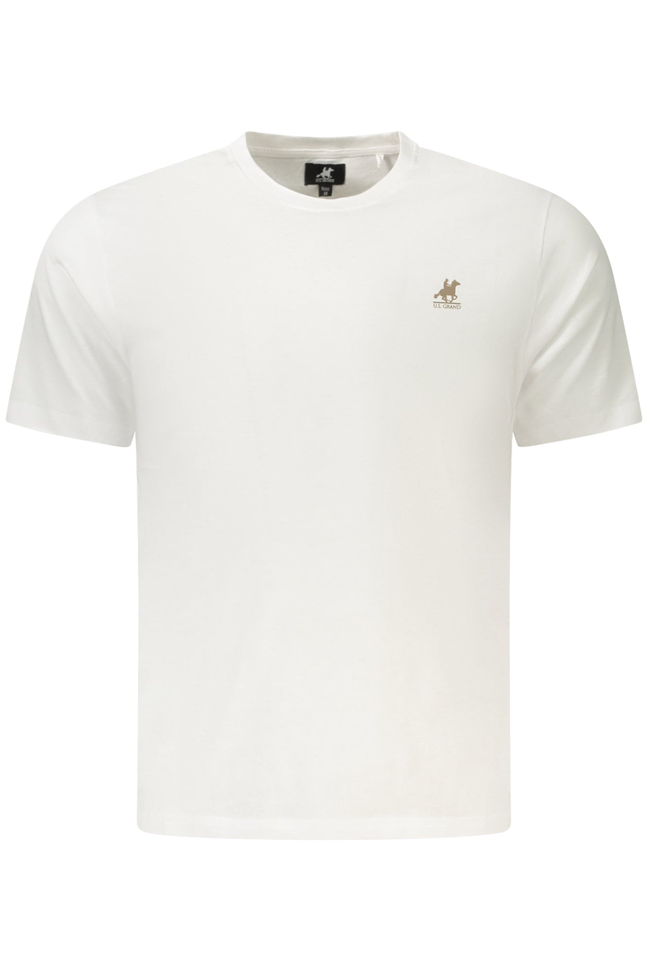 US GRAND MEN'S SHORT-SLEEVE T-SHIRT WHITE
