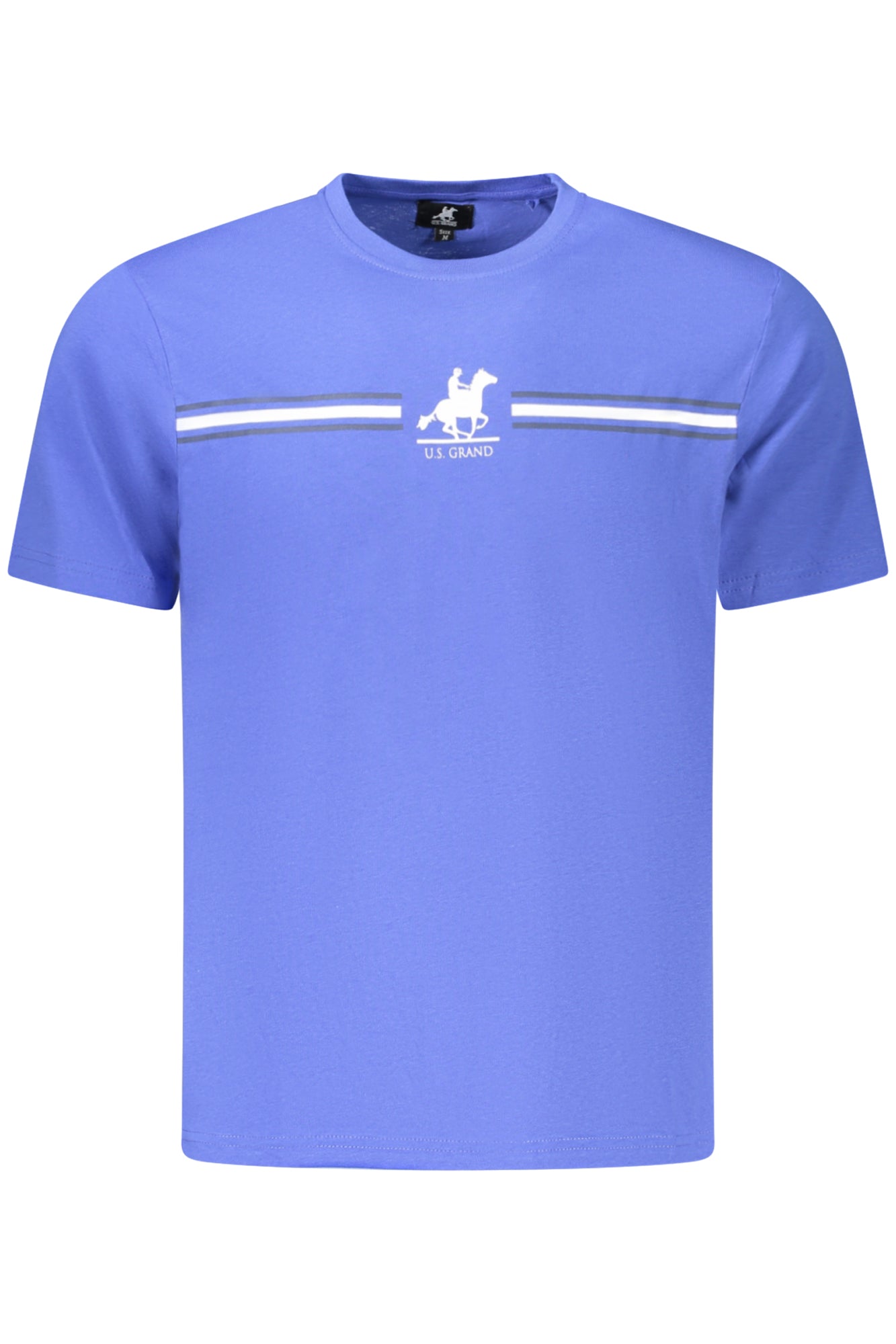 US GRAND MEN'S SHORT-SLEEVE T-SHIRT BLUE