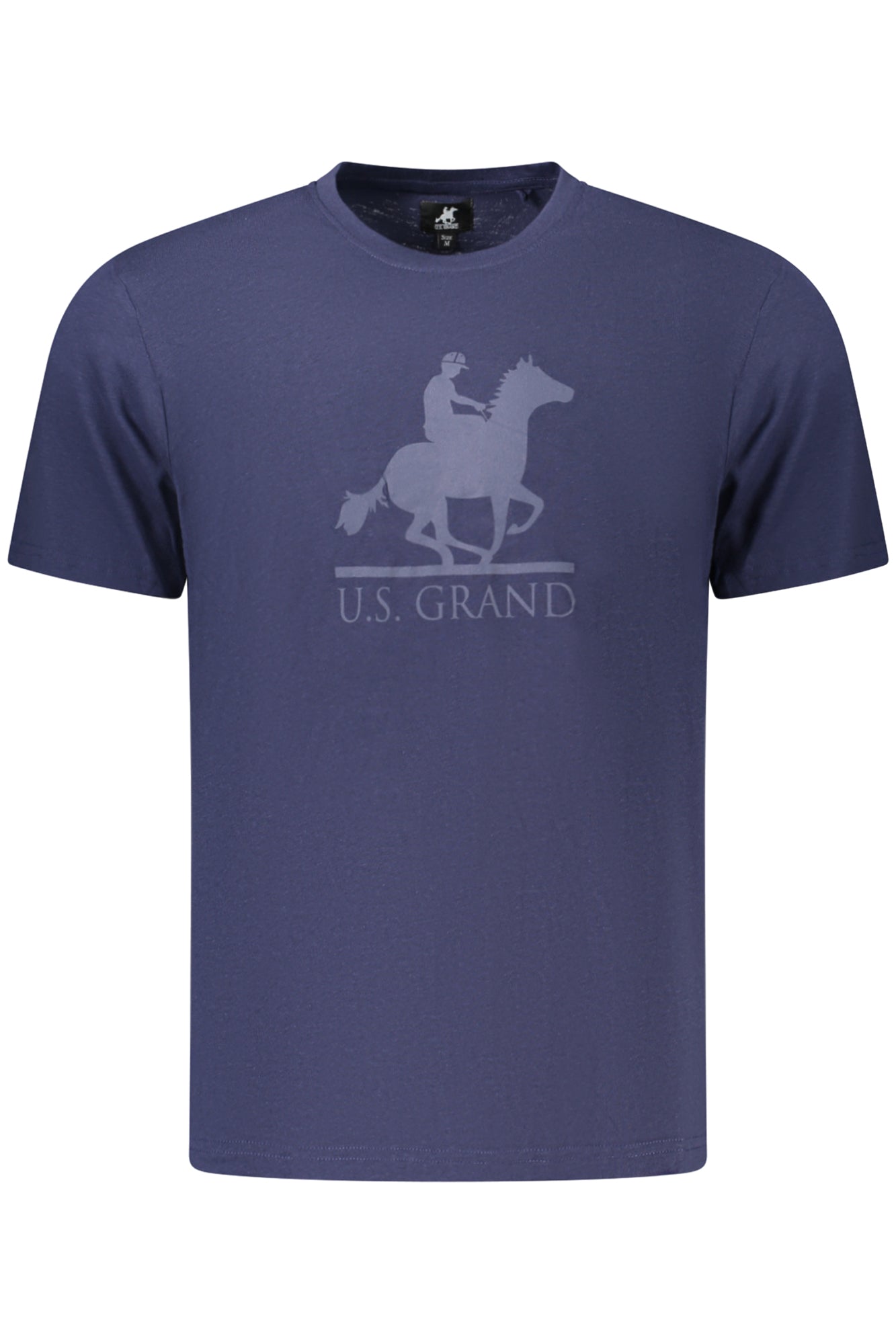 US GRAND MEN'S SHORT-SLEEVE T-SHIRT BLUE