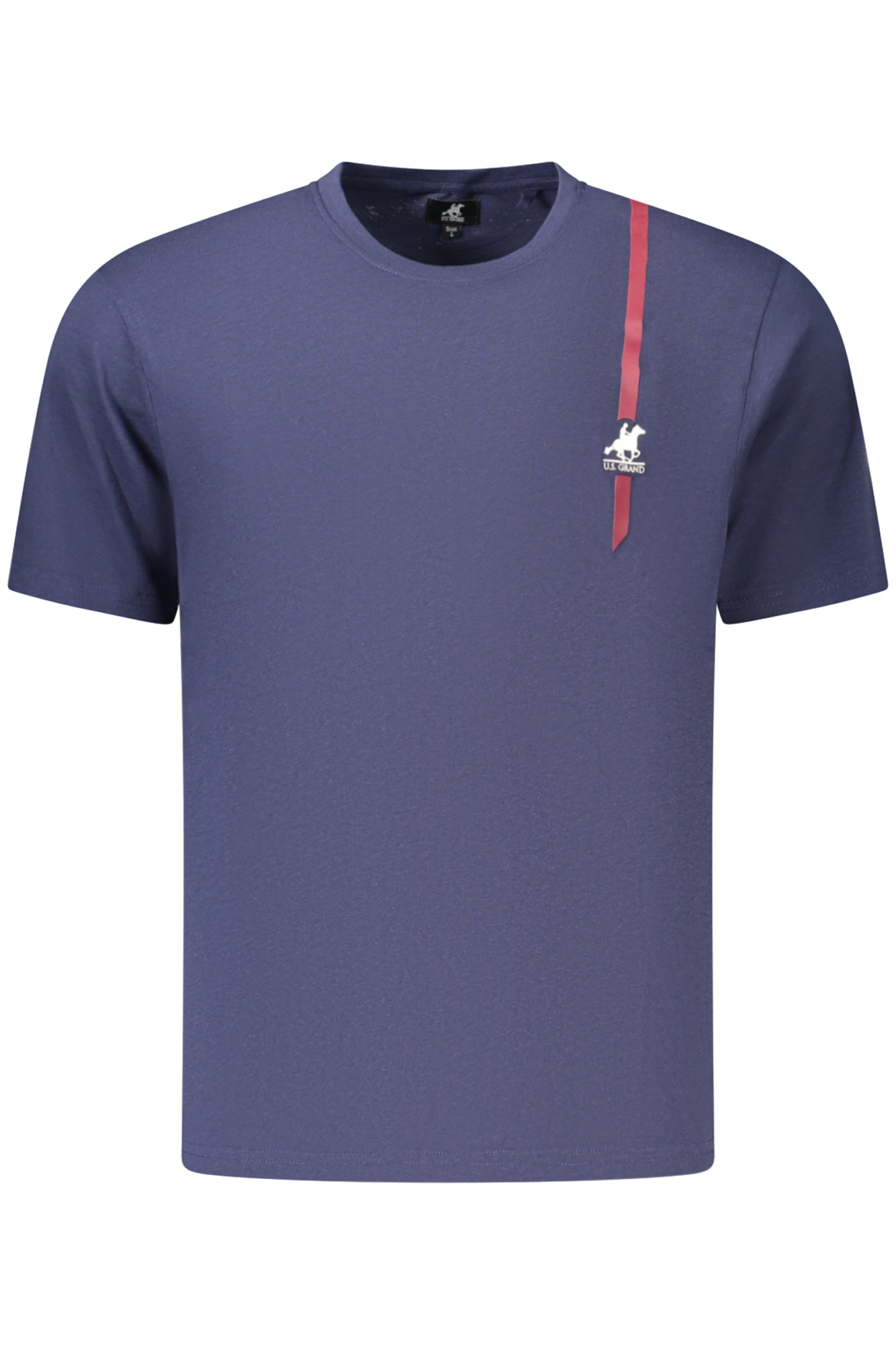 US GRAND MEN'S SHORT-SLEEVE T-SHIRT BLUE
