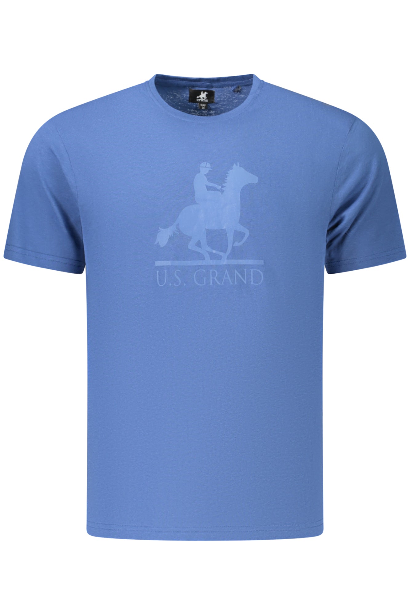 US GRAND MEN'S SHORT-SLEEVE T-SHIRT BLUE