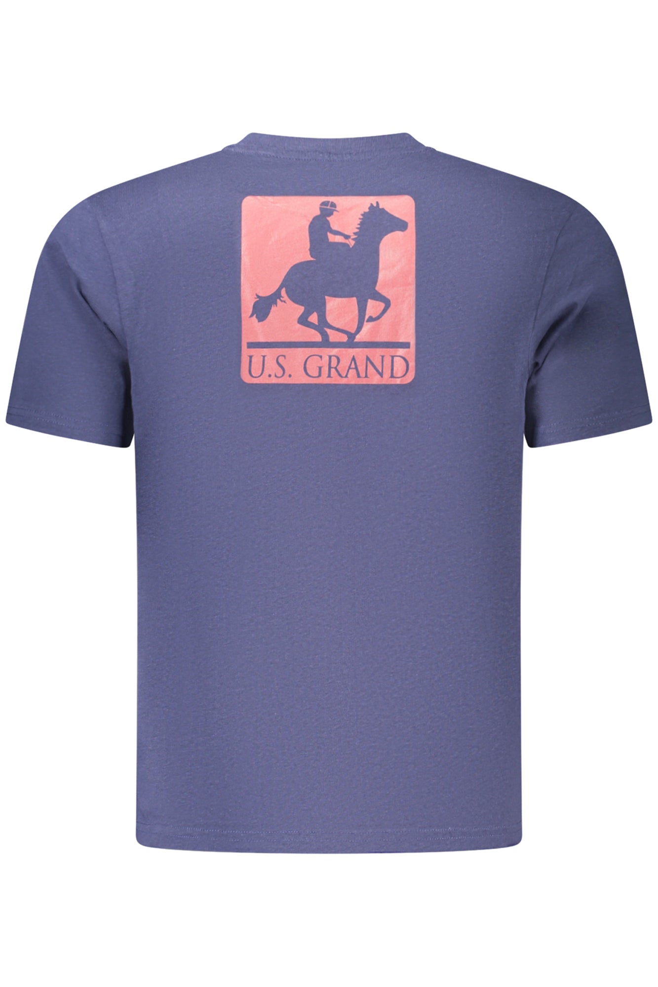 US GRAND MEN'S SHORT-SLEEVE T-SHIRT BLUE