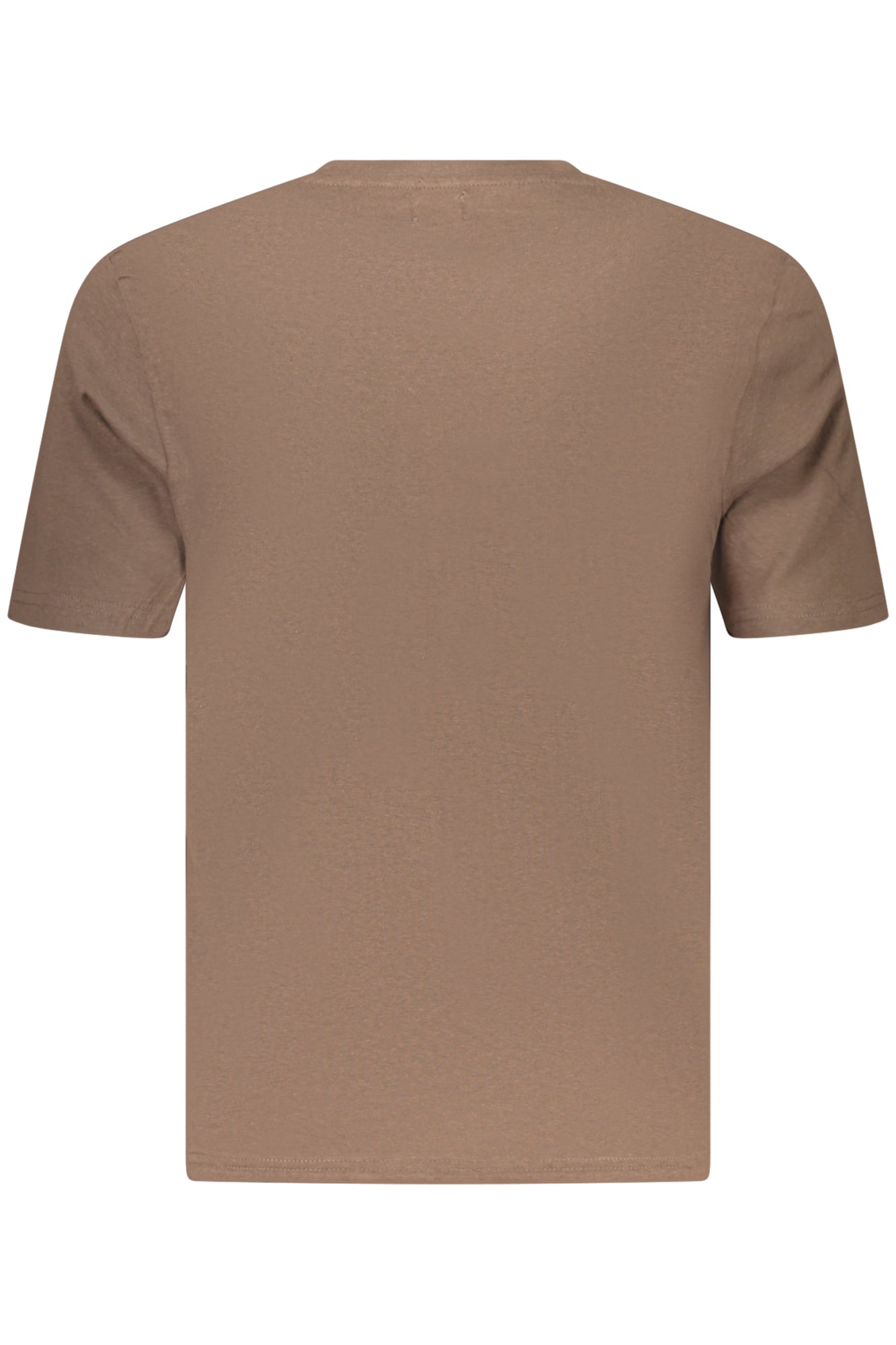 US GRAND MEN'S SHORT-SLEEVE T-SHIRT BROWN