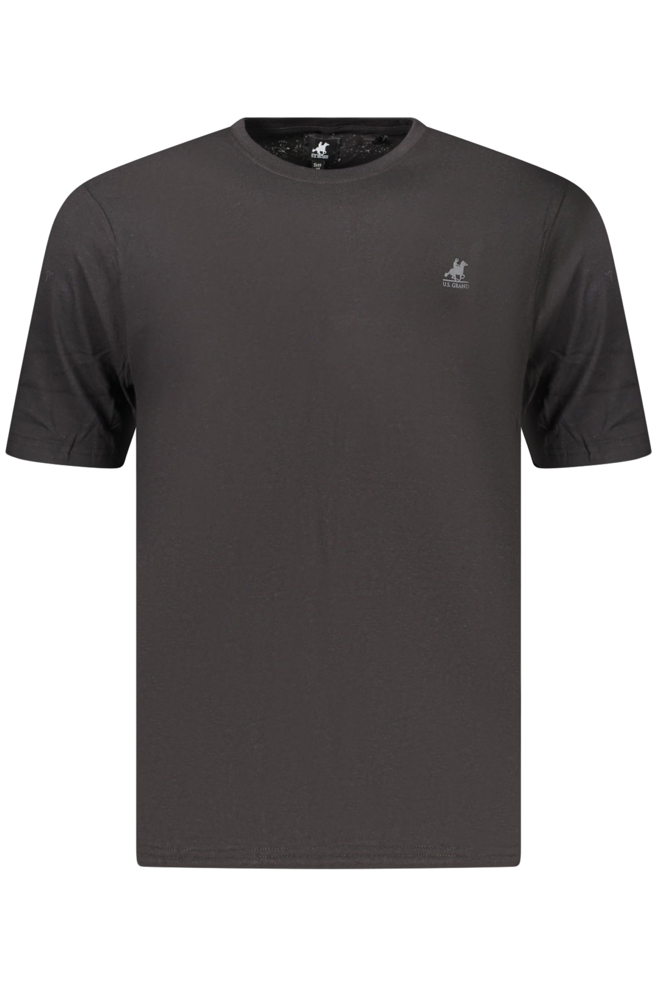 US GRAND MEN'S BLACK SHORT-SLEEVE T-SHIRT