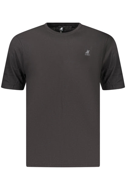 US GRAND MEN'S BLACK SHORT-SLEEVE T-SHIRT