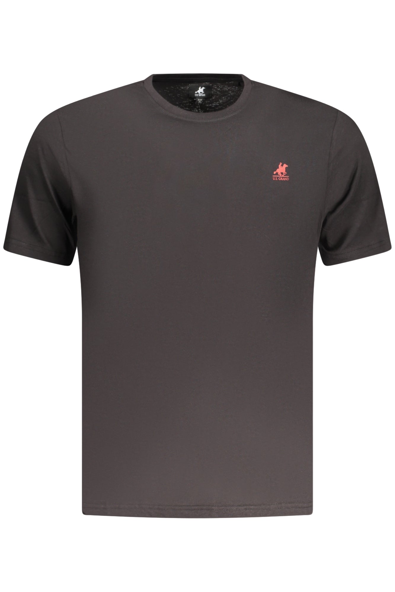US GRAND MEN'S BLACK SHORT-SLEEVE T-SHIRT