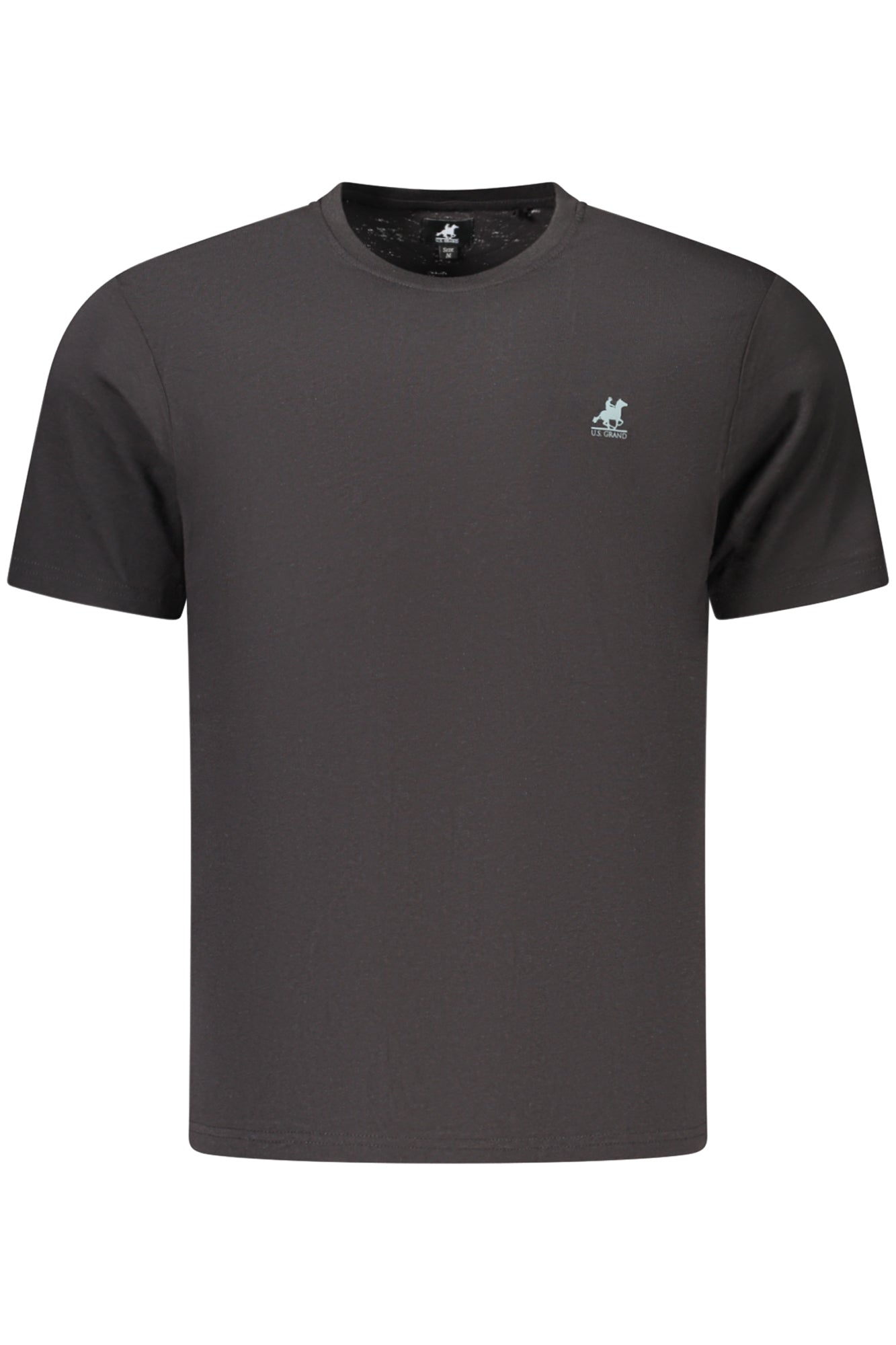US GRAND MEN'S BLACK SHORT-SLEEVE T-SHIRT