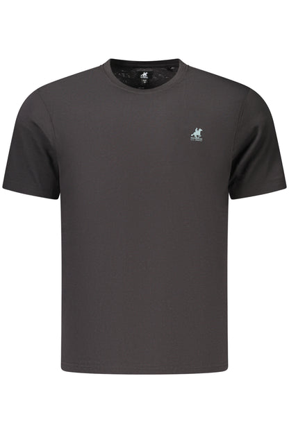 US GRAND MEN'S BLACK SHORT-SLEEVE T-SHIRT