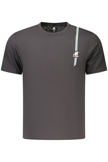 US GRAND MEN'S BLACK SHORT-SLEEVE T-SHIRT