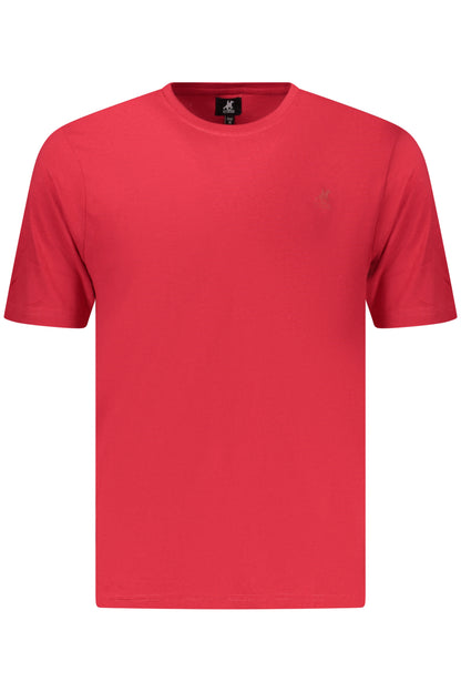 US GRAND MEN'S SHORT-SLEEVED RED T-SHIRT