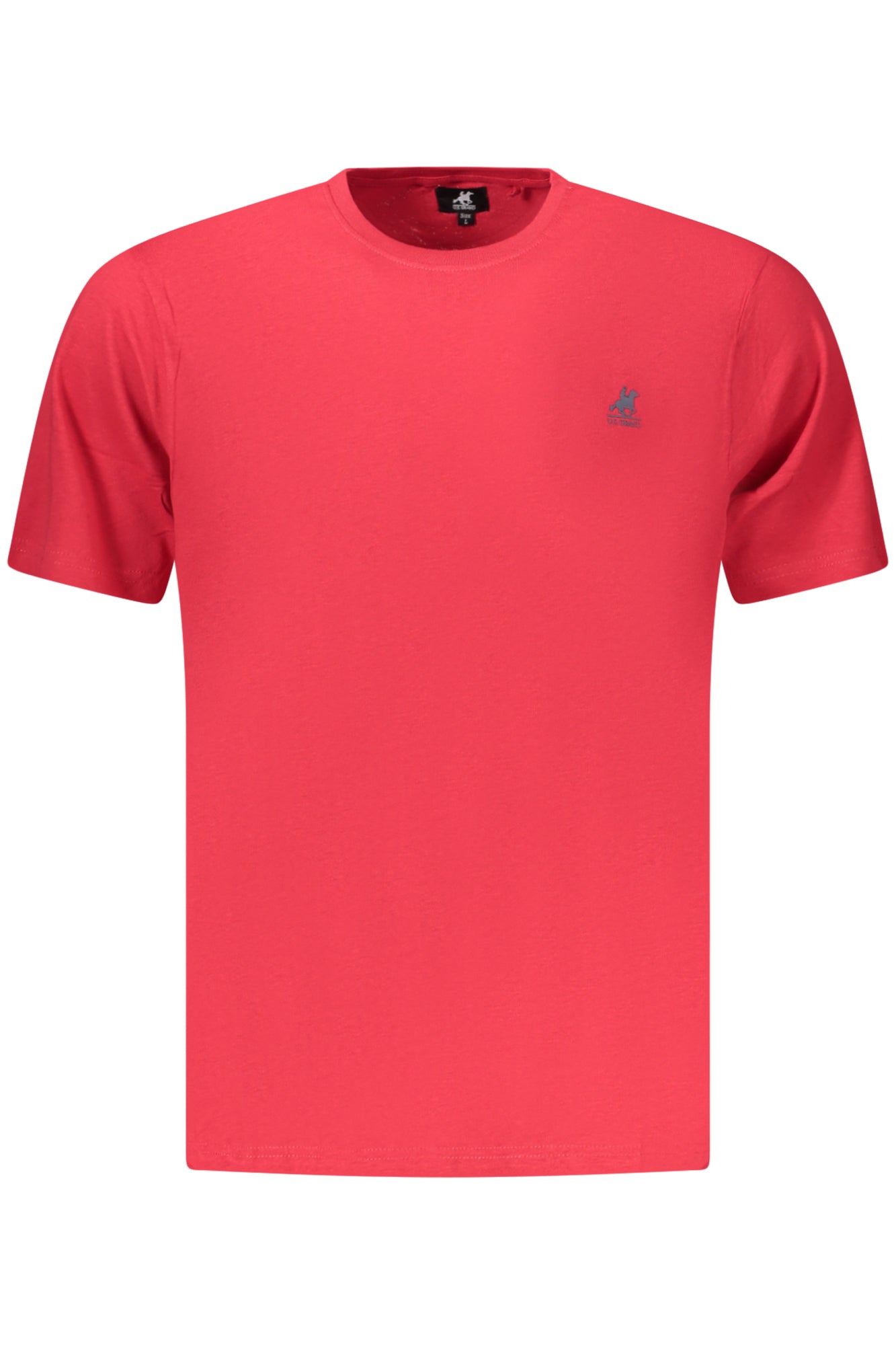 US GRAND MEN'S SHORT-SLEEVED RED T-SHIRT