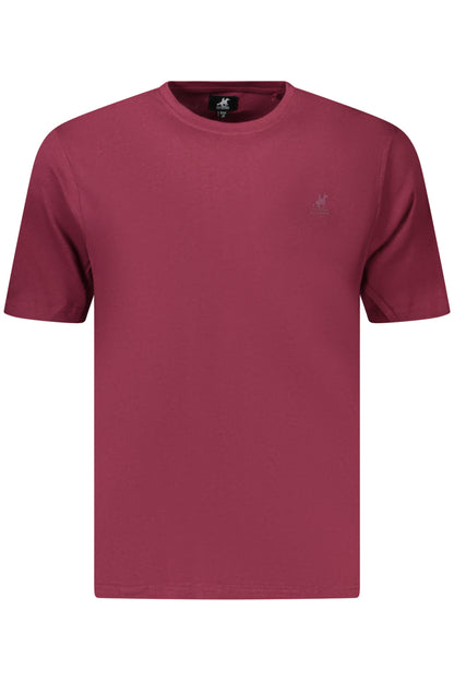 US GRAND MEN'S SHORT-SLEEVED RED T-SHIRT