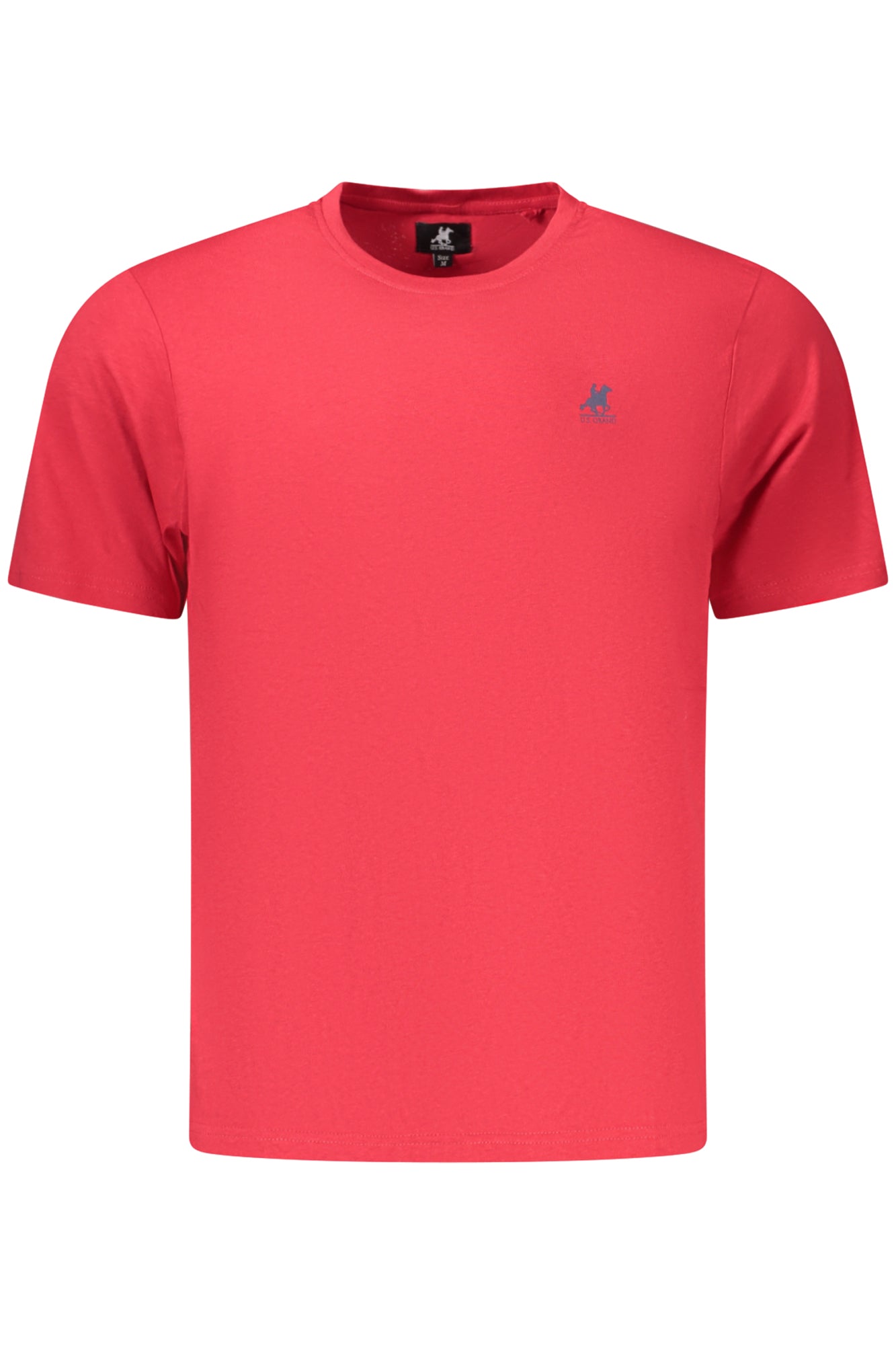 US GRAND MEN'S SHORT-SLEEVED RED T-SHIRT