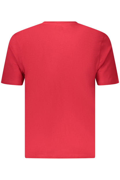 US GRAND MEN'S SHORT-SLEEVED RED T-SHIRT