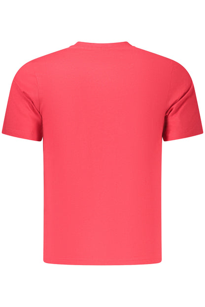 US GRAND MEN'S SHORT-SLEEVED RED T-SHIRT