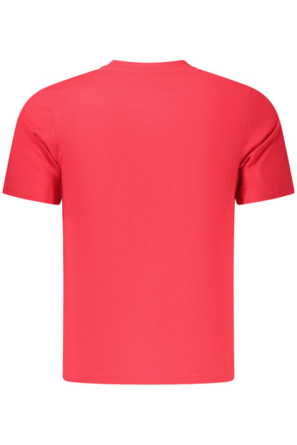 US GRAND MEN'S SHORT-SLEEVED RED T-SHIRT