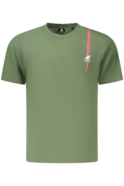 US GRAND MEN'S SHORT-SLEEVED GREEN T-SHIRT