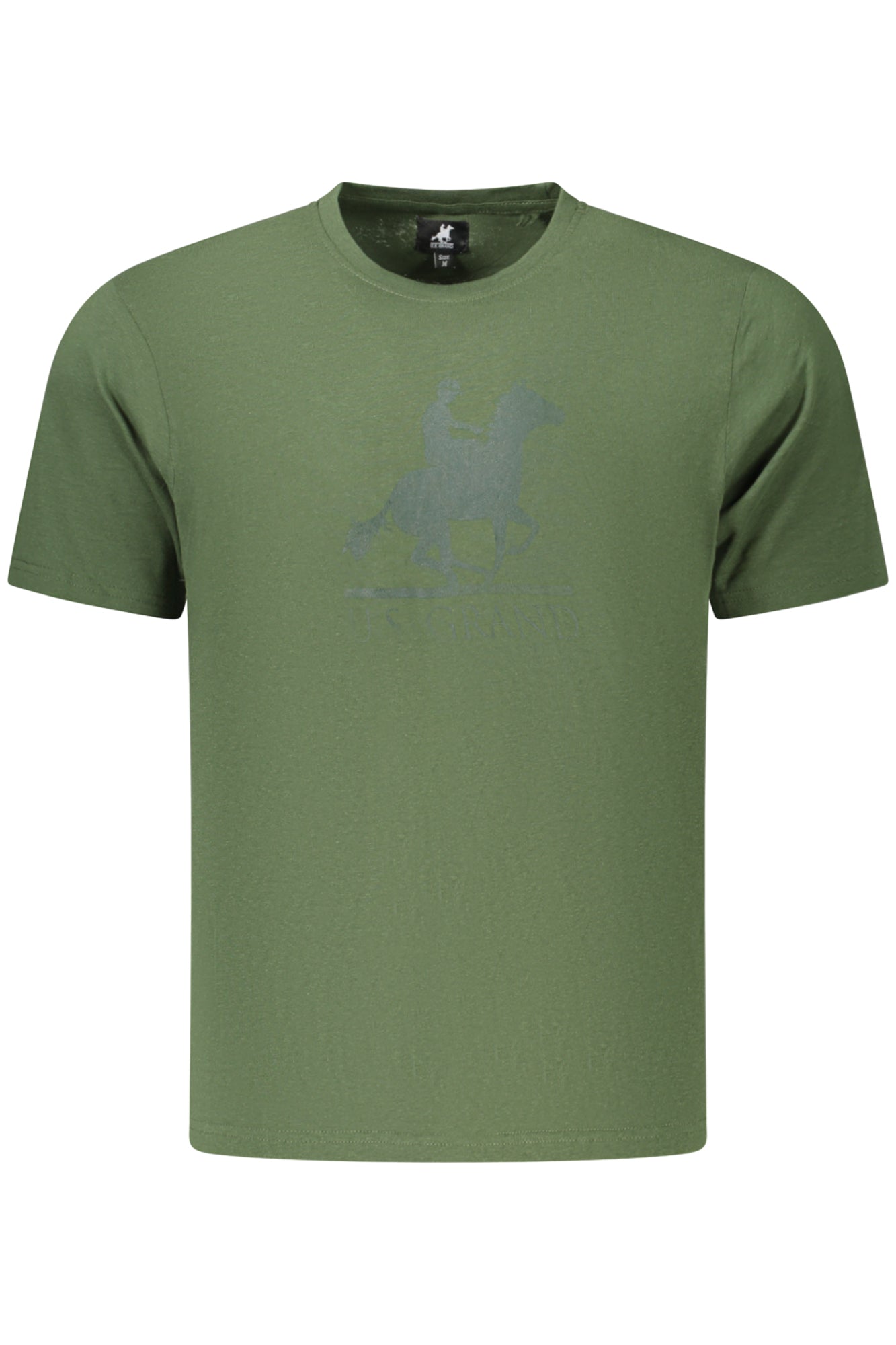 US GRAND MEN'S SHORT-SLEEVED GREEN T-SHIRT
