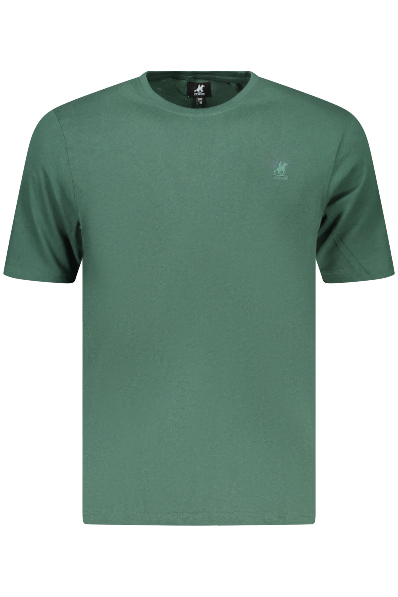 US GRAND MEN'S SHORT-SLEEVED GREEN T-SHIRT