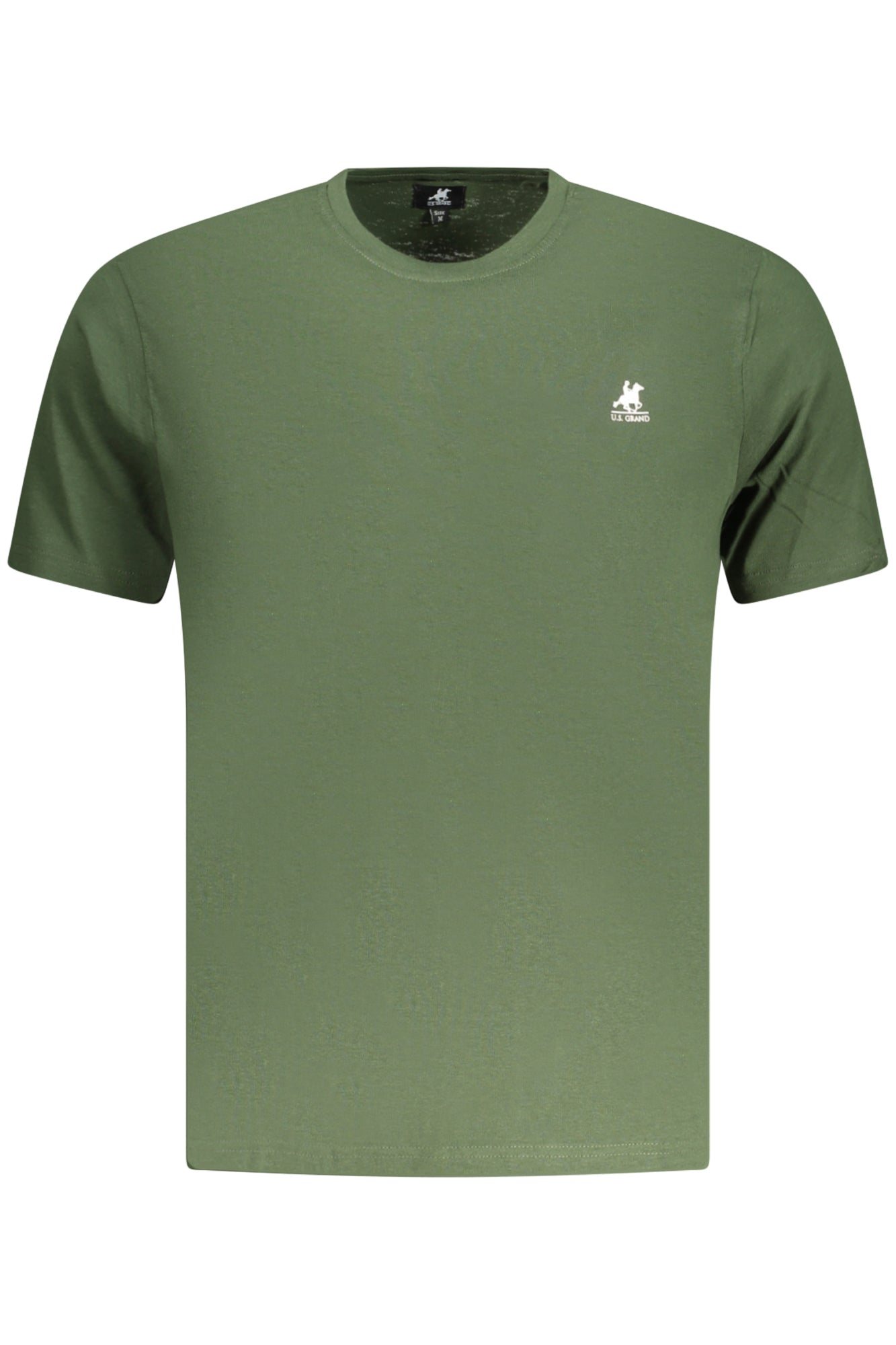 US GRAND MEN'S SHORT-SLEEVED GREEN T-SHIRT