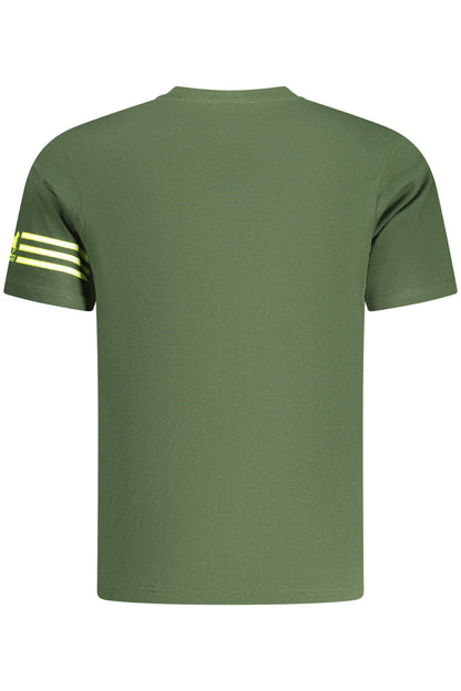 US GRAND MEN'S SHORT-SLEEVED GREEN T-SHIRT