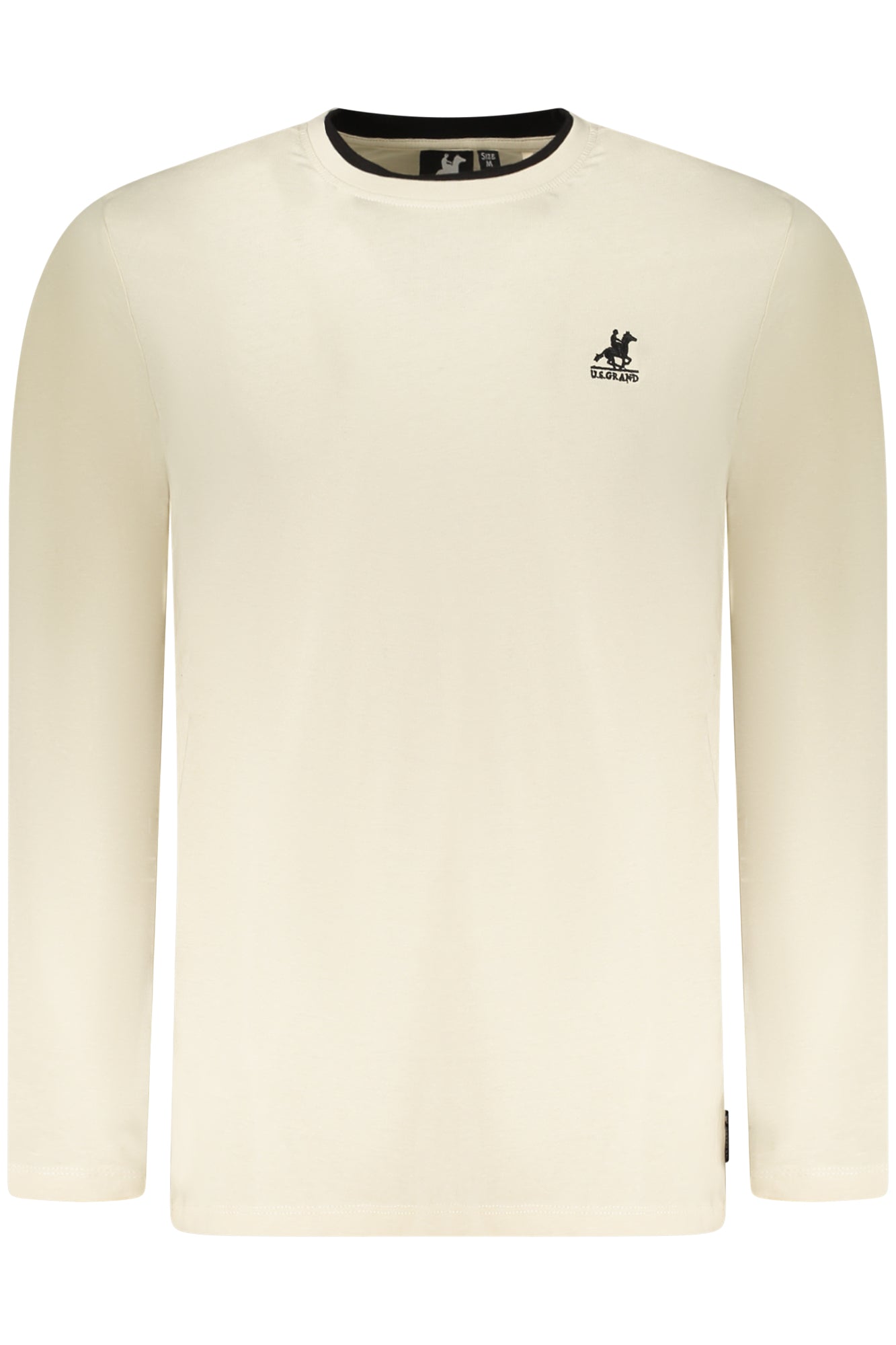 US GRAND MEN'S LONG-SLEEVE T-SHIRT BEIGE