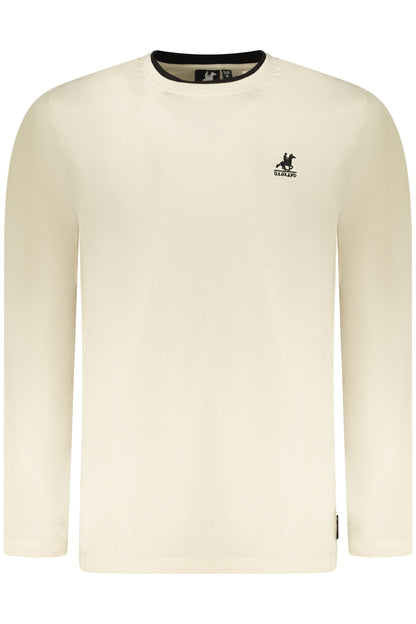 US GRAND MEN'S LONG-SLEEVE T-SHIRT BEIGE