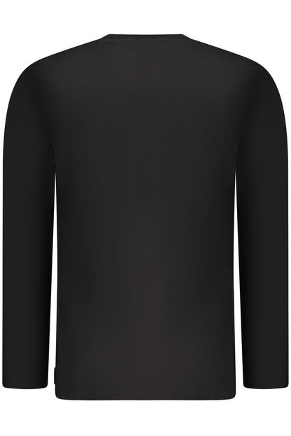 US GRAND MEN'S LONG-SLEEVED BLACK T-SHIRT