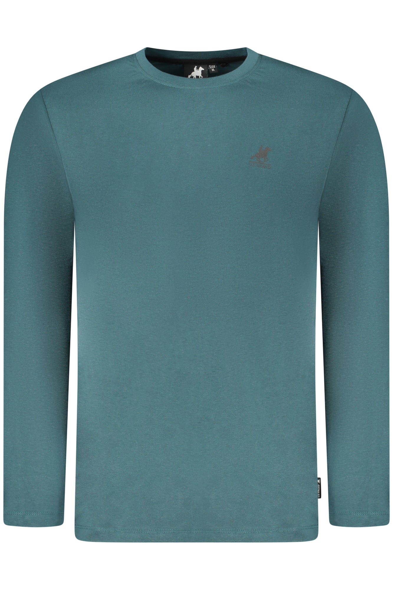 US GRAND MEN'S LONG-SLEEVED GREEN T-SHIRT