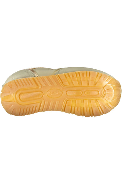 US POLO ASSN. BEIGE CHILDREN'S SPORTS SHOES