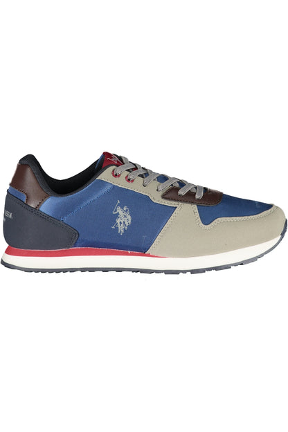 US POLO ASSN. BLUE SPORTS SHOES FOR CHILDREN