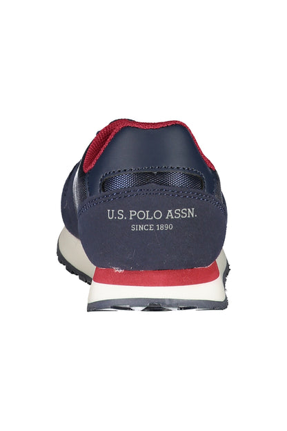 US POLO ASSN. BLUE SPORTS SHOES FOR CHILDREN