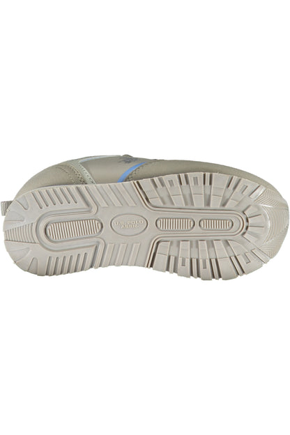 US POLO ASSN. GRAY CHILDREN'S SPORTS SHOES