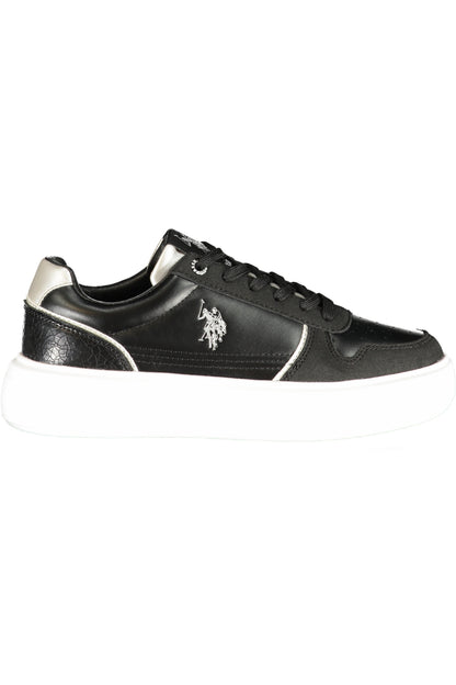 US POLO ASSN. WOMEN'S BLACK SPORTS FOOTWEAR