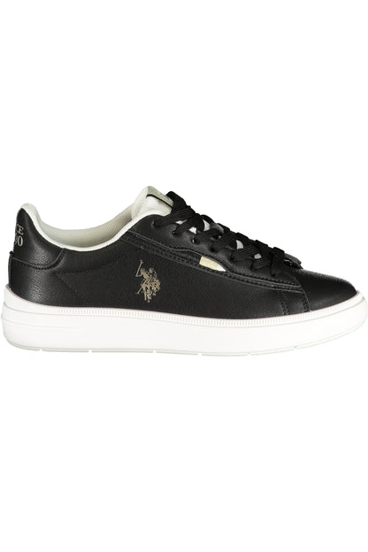 US POLO ASSN. WOMEN'S BLACK SPORTS FOOTWEAR