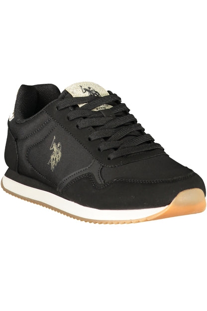 US POLO ASSN. WOMEN'S BLACK SPORTS FOOTWEAR