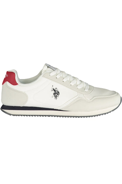 US POLO ASSN. MEN'S WHITE SPORTS FOOTWEAR