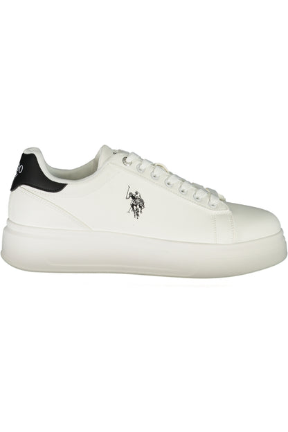US POLO ASSN. MEN'S WHITE SPORTS FOOTWEAR
