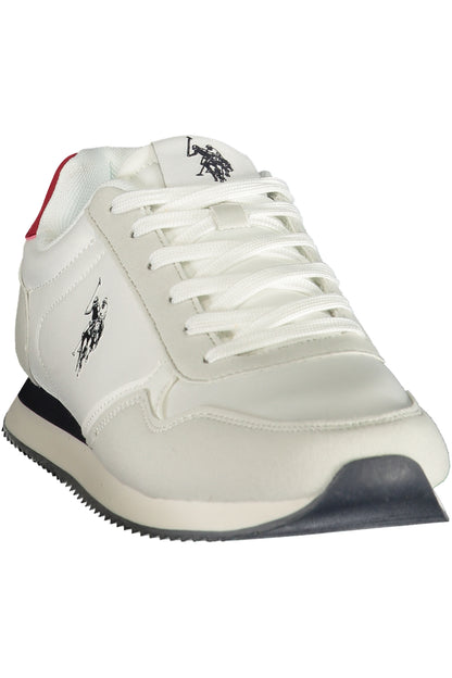 US POLO ASSN. MEN'S WHITE SPORTS FOOTWEAR