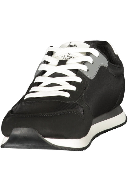 US POLO ASSN. MEN'S BLACK SPORTS FOOTWEAR