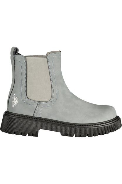 US POLO ASSN. WOMEN'S GREY BOOT FOOTWEAR