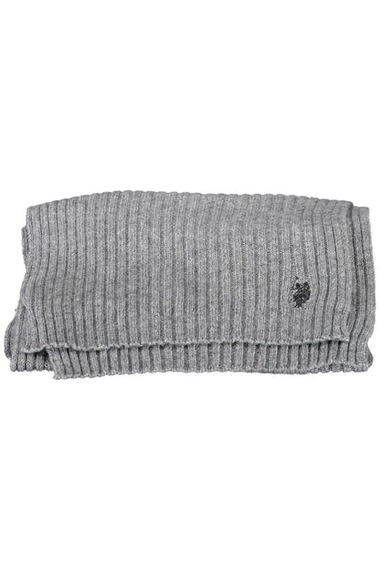 US POLO ASSN. MEN'S SCARF, GREY